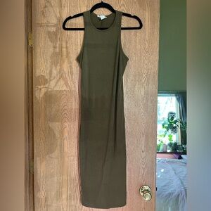 Forever 21 Olive Midi Dress